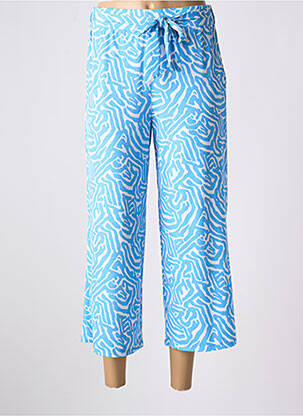 Pantalon 7/8 albastru MARBLE femeie