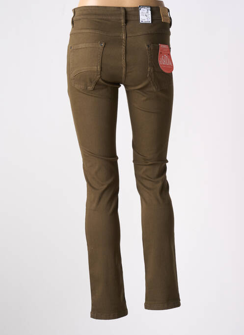 Blugi cu croială slim verde ZERRES femeie