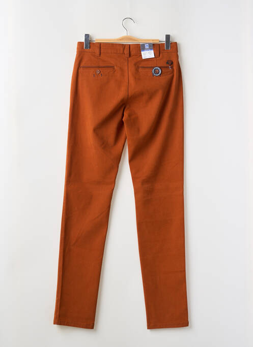 Blugi cu croială slim portocaliu LUIGI MORINI bărbat