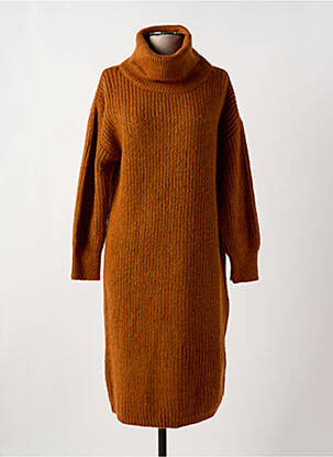 Rochie pulover portocaliu LOLA ESPELETA femeie