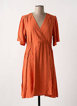 Rochie midi portocaliu LOLA ESPELETA femeie