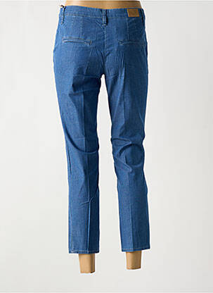 Pantalon chino talie joasă talie joasă albastru KANOPE femeie