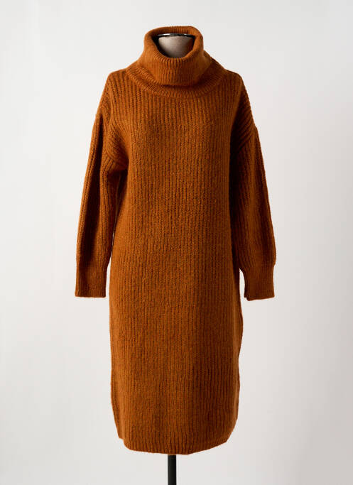 Rochie pulover portocaliu LOLA ESPELETA femeie