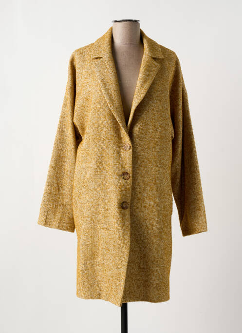 Palton lung verde LE PETIT BAIGNEUR femeie