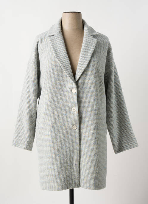 Palton lung albastru LE PETIT BAIGNEUR femeie