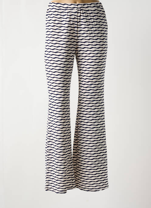 Pantalon evazat albastru YERSE femeie