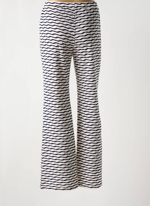 Pantalon evazat albastru YERSE femeie