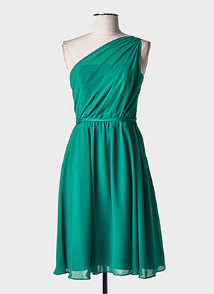 Rochie midi fără mâneci fără mâneci verde MARIAGE femeie