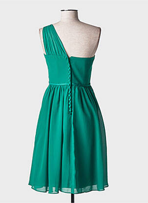 Rochie midi fără mâneci fără mâneci verde MARIAGE femeie