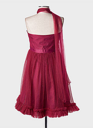 Rochie scurtă fără mâneci fără mâneci roșu FASHION NEW YORK femeie