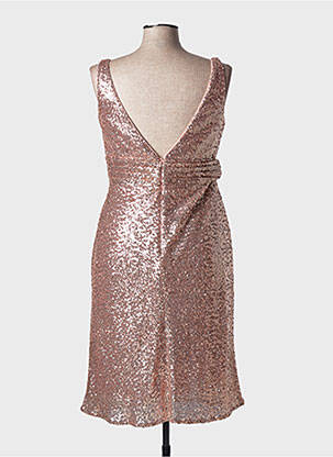 Rochie midi fără mâneci fără mâneci roz MARIAGE femeie