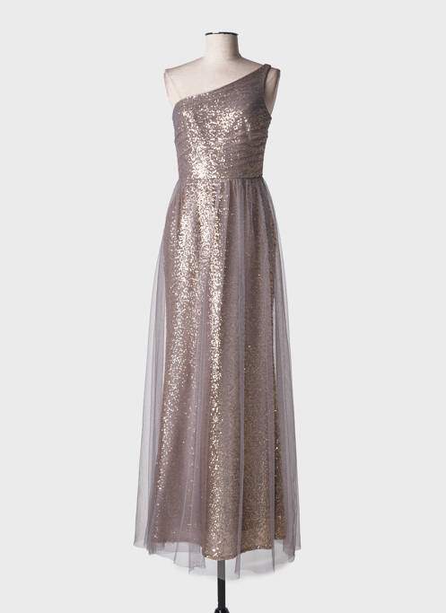 Rochie lungă maro MARIAGE femeie