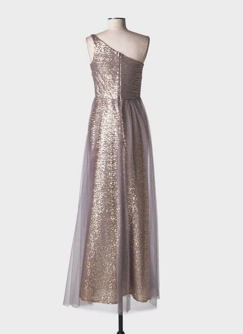 Rochie lungă maro MARIAGE femeie