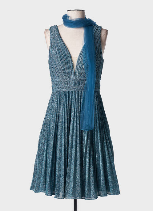 Rochie midi albastru FASHION NEW YORK femeie