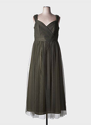 Rochie lungă verde MARIAGE femeie