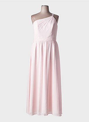 Rochie lungă fără mâneci fără mâneci roz MARIAGE femeie