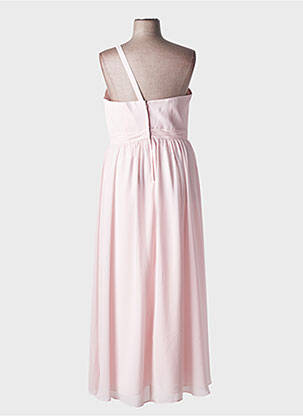 Rochie lungă fără mâneci fără mâneci roz MARIAGE femeie
