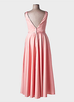 Rochie lungă fără mâneci fără mâneci roz MARIAGE femeie
