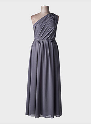 Rochie lungă fără mâneci fără mâneci gri MARIAGE femeie