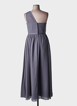 Rochie lungă fără mâneci fără mâneci gri MARIAGE femeie