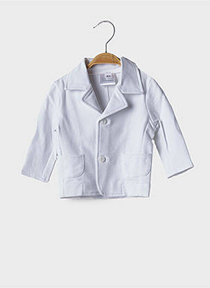 Sacou alb LE SOURIRE D'UN ANGE băiat