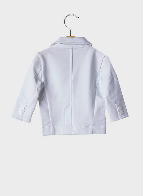 Sacou alb LE SOURIRE D'UN ANGE băiat
