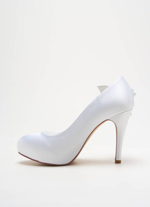 Pantofi cu toc alb CRINOLIGNE femeie