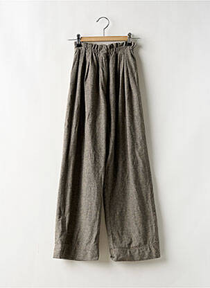 Pantalon larg gri ZARA fată