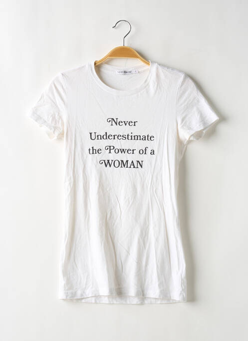 Tricou alb THE BEE & THE FOX femeie