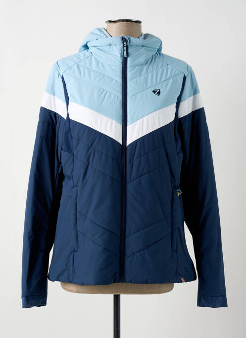 Geacă matlasată albastru ZIENER femeie