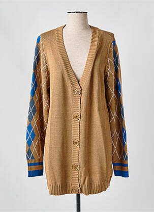 Vestă cu mâneci lungi maro SHEEGO femeie