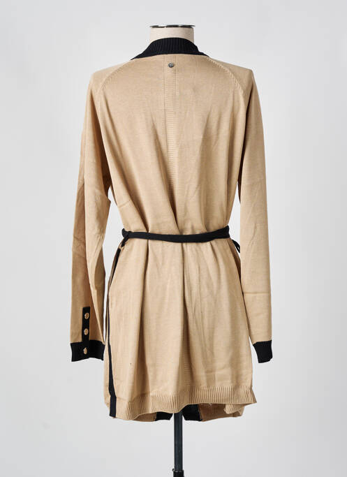 Vestă cu mâneci lungi bej SHEEGO femeie