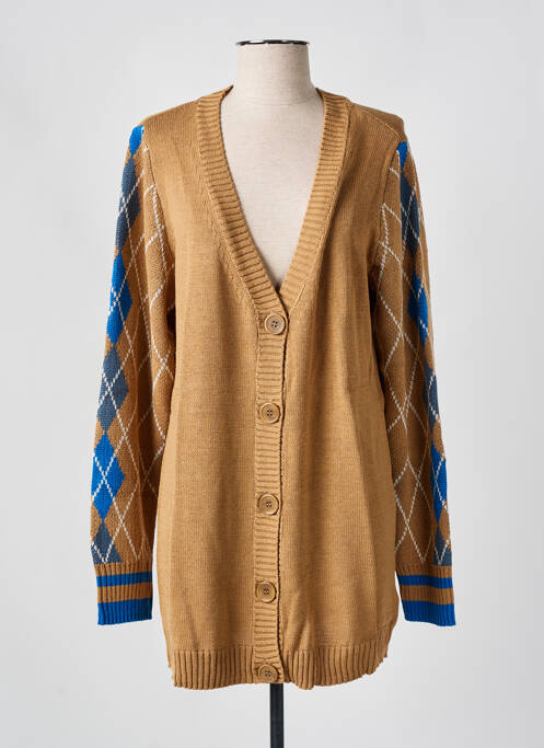 Vestă cu mâneci lungi maro SHEEGO femeie