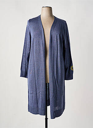 Vestă cu mâneci lungi albastru SHEEGO femeie