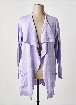 Vestă cu mâneci lungi violet SHEEGO femeie