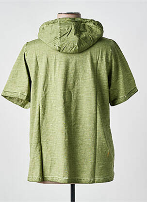 Tricou croială dreaptă mâneci scurte verde SHEEGO femeie