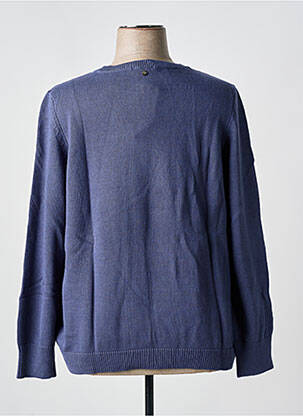 Pulover elasticitate mâneci lungi albastru SHEEGO femeie