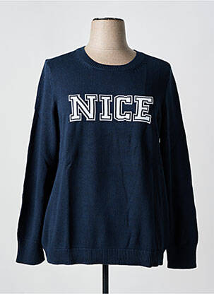 Pulover albastru închis SHEEGO femeie