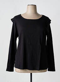 Tricou mâneci lungi mâneci lungi negru SHEEGO femeie
