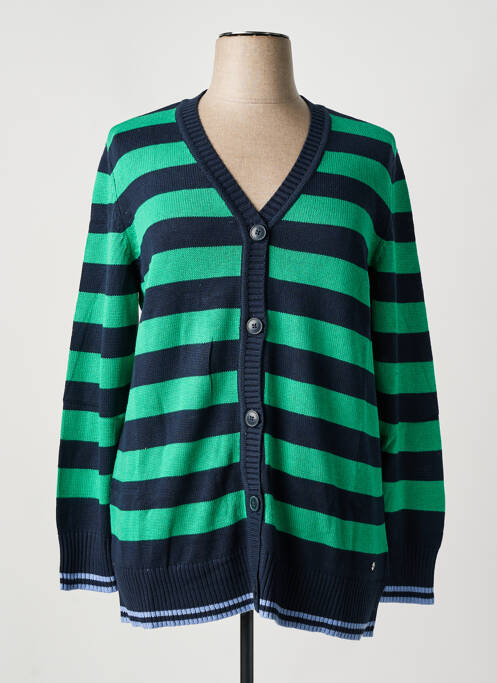 Vestă cu mâneci lungi verde SHEEGO femeie