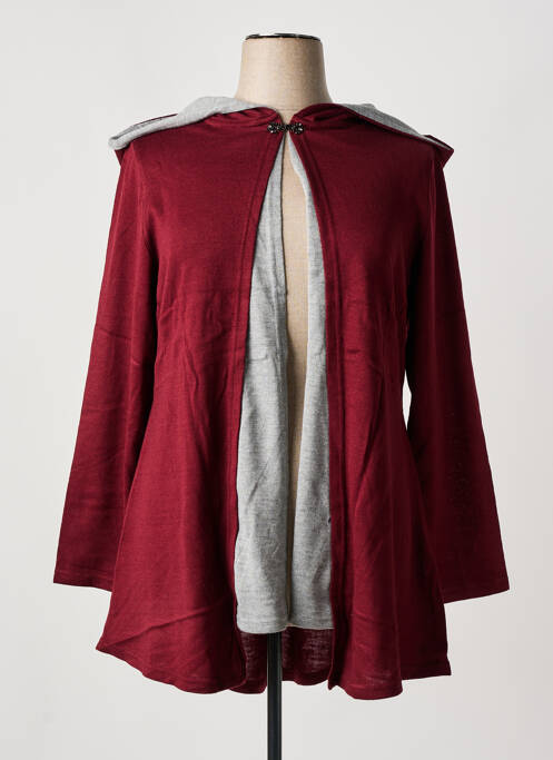 Vestă cu mâneci lungi roșu SHEEGO femeie