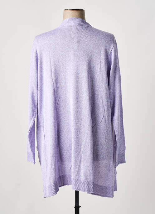 Vestă cu mâneci lungi violet SHEEGO femeie