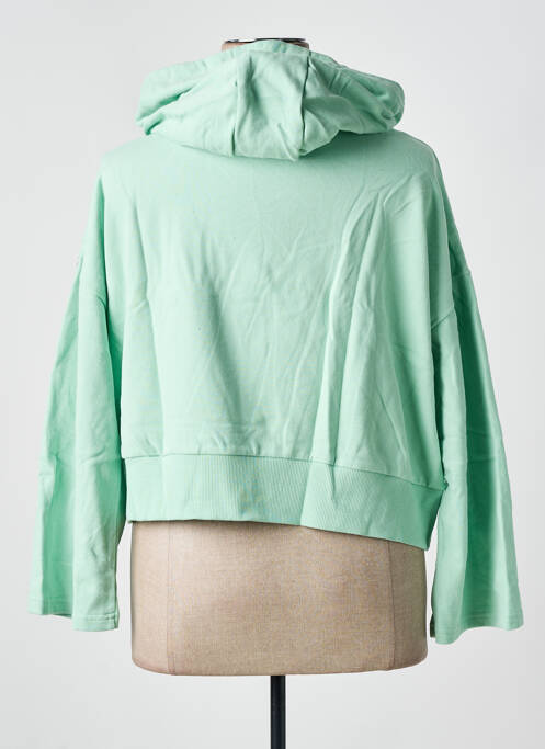 Hanorac cu glugă verde SHEEGO femeie