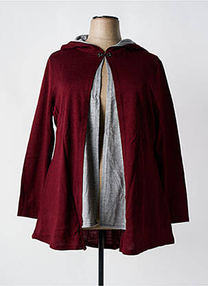 Vestă cu mâneci lungi roșu SHEEGO femeie