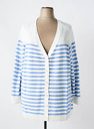 Vestă cu mâneci lungi albastru SHEEGO femeie