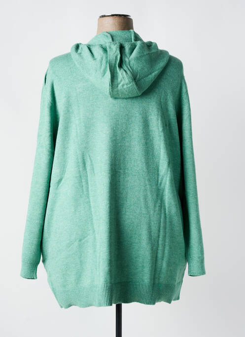 Vestă cu mâneci lungi verde SHEEGO femeie