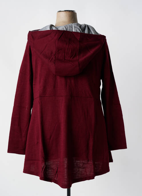 Vestă cu mâneci lungi roșu SHEEGO femeie