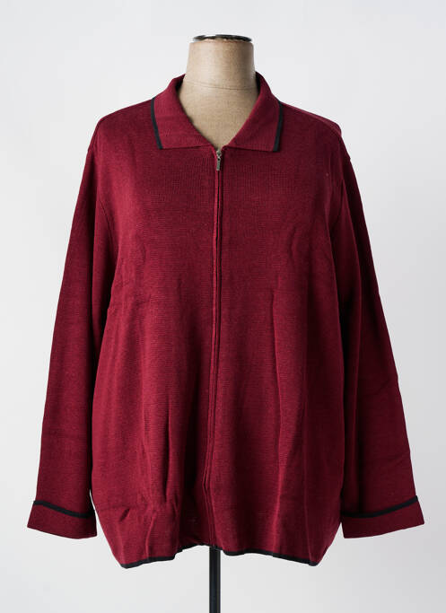 Vestă cu mâneci lungi roșu SHEEGO femeie