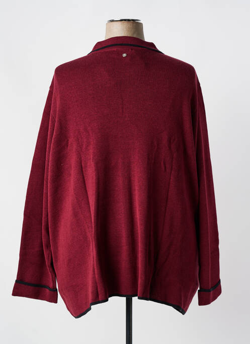 Vestă cu mâneci lungi roșu SHEEGO femeie