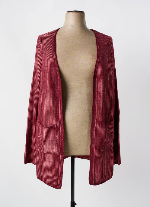 Vestă cu mâneci lungi roșu SHEEGO femeie